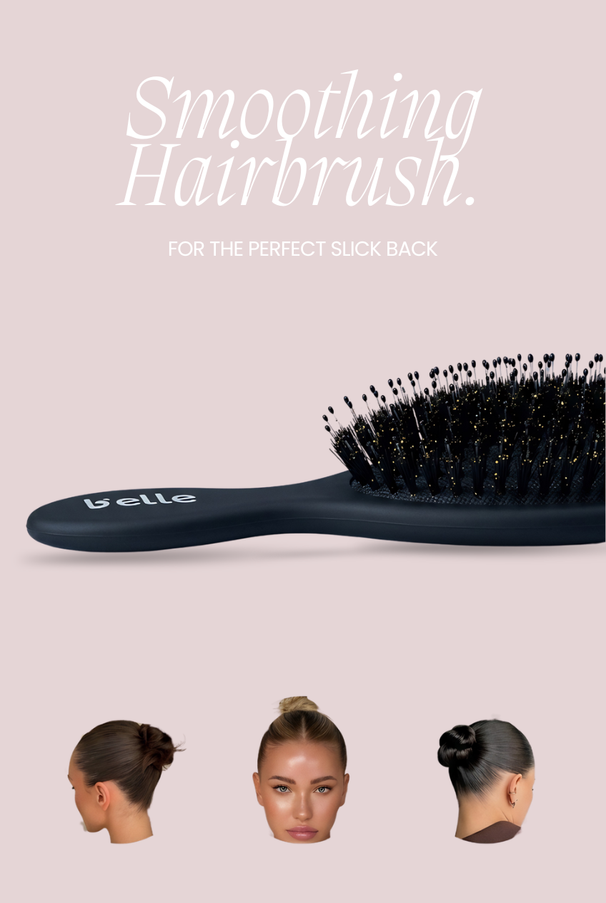 b’elle Pro-Grip Detangling Brush