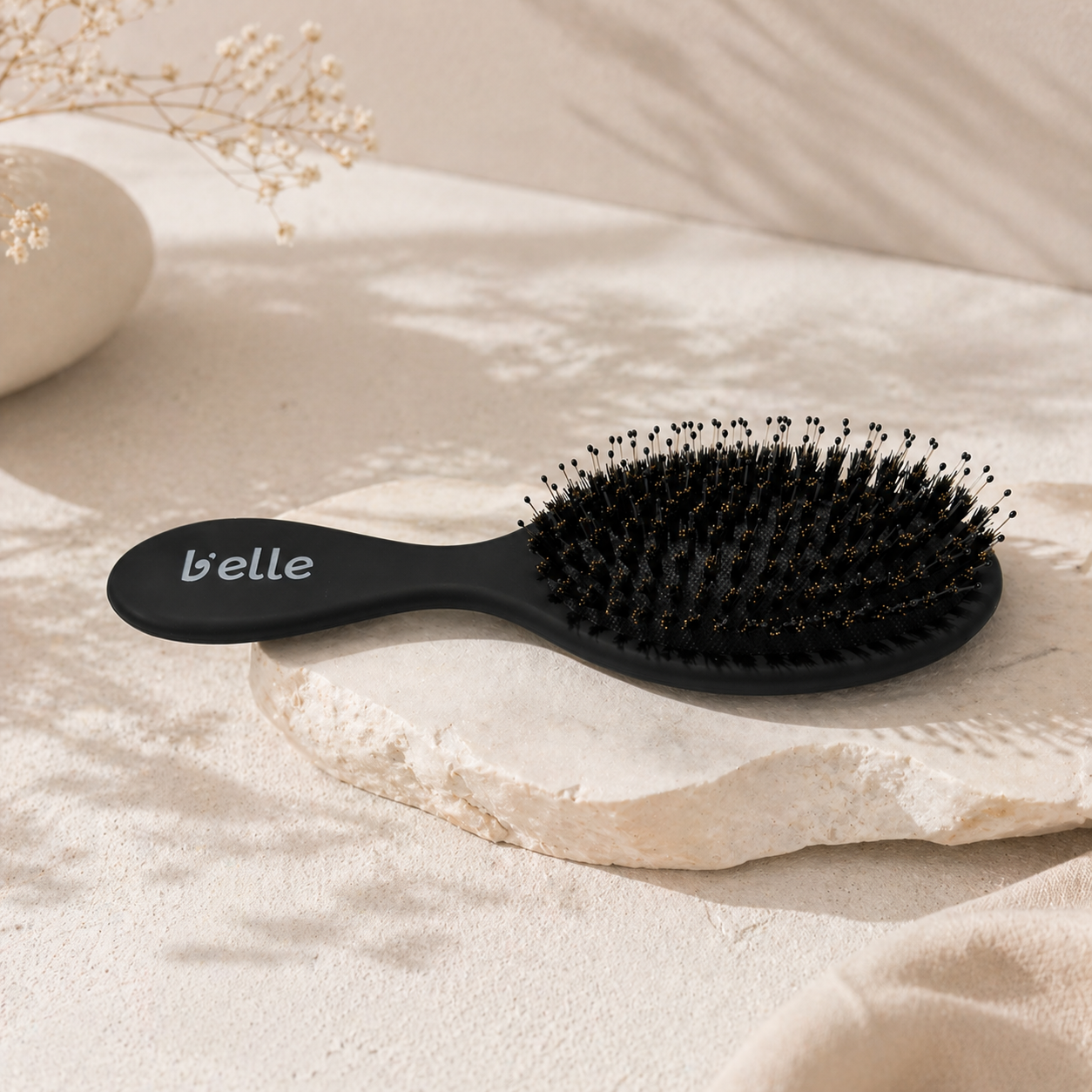 b’elle Pro-Grip Detangling Brush