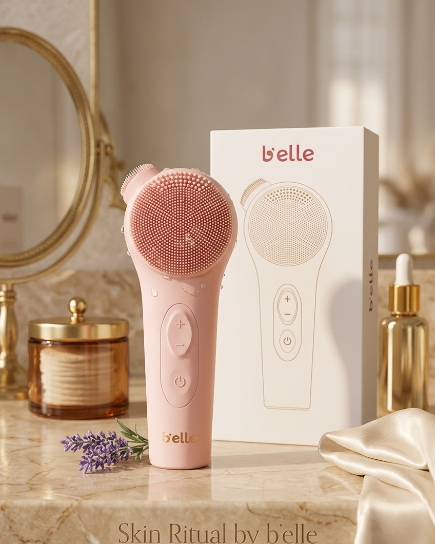 B’elle Sonic Facial Cleansing Wand