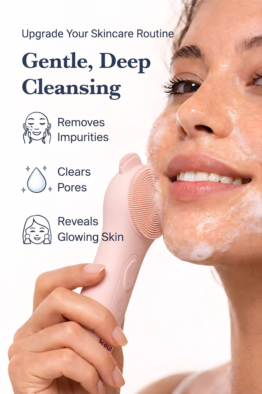B’elle Sonic Facial Cleansing Wand