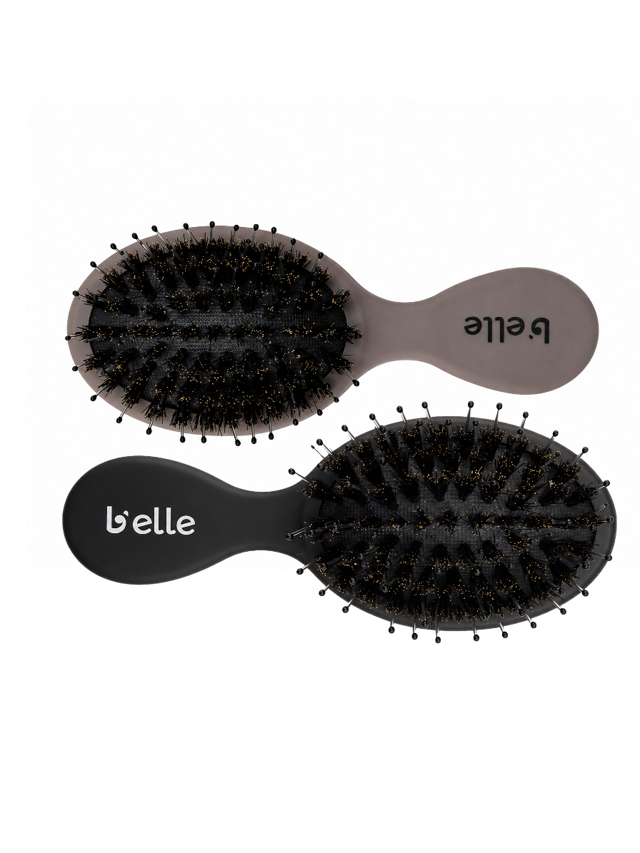 b’elle Pro-Grip Detangling Brush