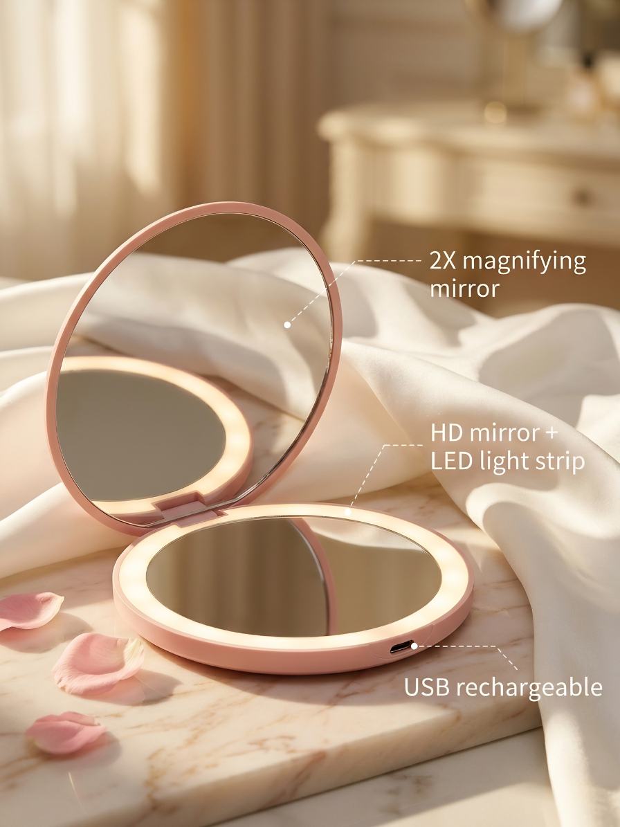 Beauty &amp; Makeup LED Mirror